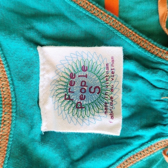 Free People Racer Back Tie Back Tank Size S - Picture 5 of 5